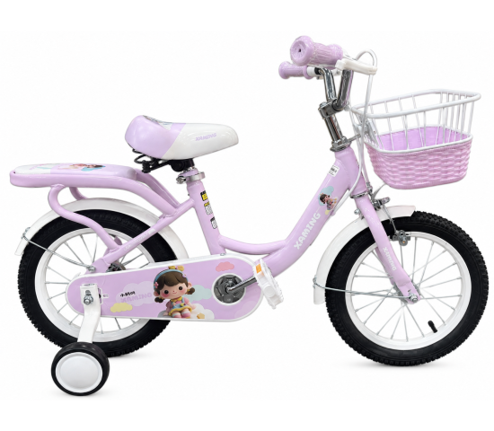 Xe đạp trẻ em Xaming 14 nữ 10plus bánh 14 inches
