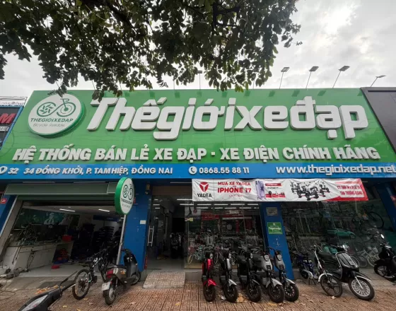 THẾ GIỚI XE ĐẠP 32 ĐỒNG KHỞI CHI NHÁNH 11 - ĐỒNG NAI