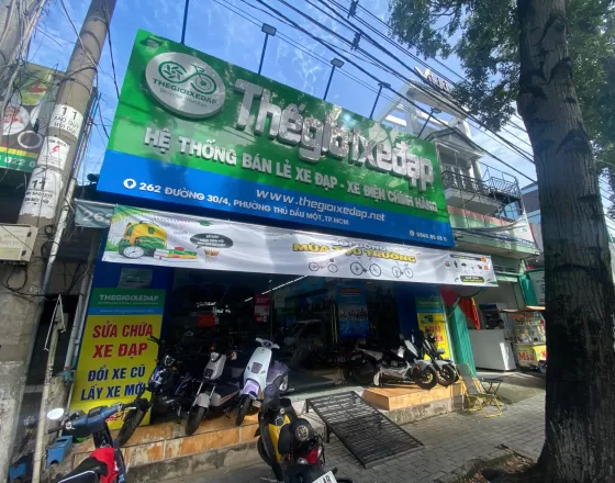 THẾ GIỚI XE ĐẠP 262 30/4 CHI NHÁNH 13 - THỦ DẦU MỘT BÌNH DƯƠNG