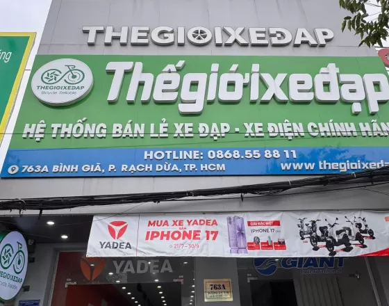 THẾ GIỚI XE ĐẠP 763A BÌNH GIÃ CHI NHÁNH 09 - VŨNG TÀU