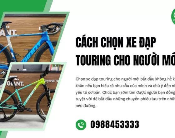 Cách Chọn Xe Đạp Touring Cho Người Mới